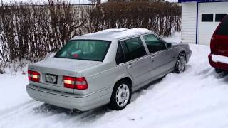 My Volvo S90 Tackling Lots of Snow [upl. by Pitts]