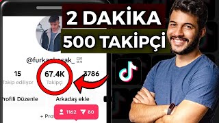 TİKTOK TAKİPÇİ ARTTIRMA 2023 2 DAKİKA 500 TAKİPÇİ [upl. by Yoo]