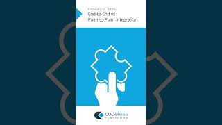 Endtoend vs Pointtopoint Integration bpa datamanagement rpa processorchestration [upl. by Cindra]