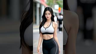 Trendy amp Comfortable Athleisure Outfits  AI 4K Fashion fashionfotog [upl. by Shurlocke]