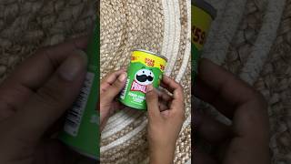 Pringles sour cream n onion chips 🍟 unboxing asmr video unboxingasmr pringleschips viralshorts [upl. by Ilram829]