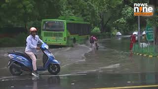 Parts of Delhi Witness Severe Waterlogging Following Heavy Rains  News9 [upl. by Elocan844]