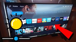 How To Change Brightness On Philips TV [upl. by Erdrich66]