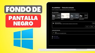 Mi Fondo de Pantalla esta Negro en Windows 10 SOLUCIÓN [upl. by Grane]