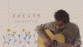 Prateek Kuhad  Kasoor Acoustic Live Performance  Animation Video [upl. by Gamber49]