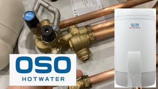 Installation of a OSO hot water cylinder [upl. by Knepper]