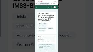 Programa de Vacunación Universal PVU en las unidades de salud del OPD IMSSBIENESTAR SIESABI 85 [upl. by Yesoj]