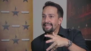 Hamilton musical returns to Broadway in Chicago LinManuel Miranda speaks to ABC7 [upl. by Zobias]