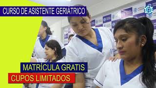 CURSO DE ASISTENTE GERIATRICO MEDICAL LEARNING 2019 [upl. by Jarita]