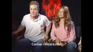 James DeBello amp Cerina Vincent Interview on Cabin fever [upl. by Jakob]