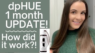 dpHUE Gloss  1 Month Update How Well Did It Work  Dark Brown Hair Color Before amp After [upl. by Cecelia227]