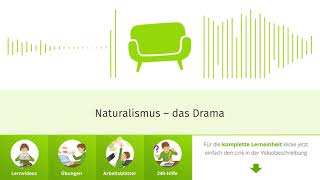 Naturalismus – das Drama einfach erklärt  sofatutor [upl. by Hsiwhem]