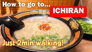 Ichiran famous Ramen Shop in Japan Shibuya Tokyo [upl. by Atoel]