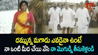 దమ్మున్న మగాడు ఎవడైనా ఉంటే నా ఒంటి మీద చేయి వేసి Ultimate Movie Scenes  TeluguOne [upl. by Ymia]