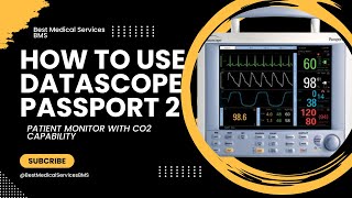 Mastering the Datascope Passport 2 Cardiac Monitor Comprehensive ICU Patient Monitor Operating Guide [upl. by Holbrooke]