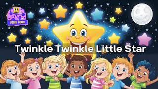 Twinkle Twinkle Little Star  Nursery Rhymes  Rhyme for Kids  Sing Along [upl. by Nesilla]