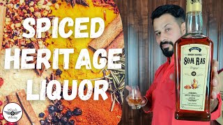 Maharani Mahansar Somras Heritage Liquor Review in Hindi  Heritage Spiced Whisky  Somras Sharab [upl. by Kciredor143]