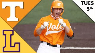 Lipscomb vs 1 Tennessee Highlights  College Baseball Highlights 2022 [upl. by Jolda]