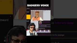 BADGE99 voice free fire voice freefire [upl. by Aonian]