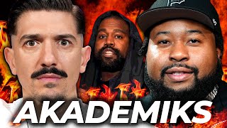 DJ Akademiks on Kanye’s Comeback Diddy vs 50 Cent Exposed amp Adam 22 Wife Sharing Reaction [upl. by Ecnerual]