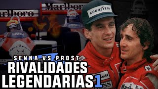 RIVALIDADES LEGENDARIAS DE F1 AYRTON SENNA VS ALAIN PROST Cap Final Parte 1 [upl. by Marentic11]