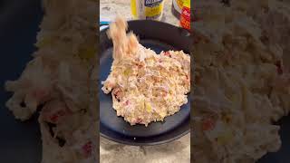 Barbecue Chicken Dip shorts appetizer ideas snacks [upl. by Westerfield890]