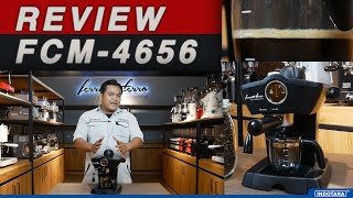 REVIEW MESIN KOPI ESPRESSO MURAH DAN BERKUALITAS  FERRATTI FERRO FCM4656 [upl. by Grove]