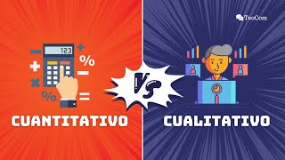 Diferencia entre investigación cuantitativa y cualitativa [upl. by Zilevi]