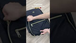 Lets unboxing new lunch backpack matein backpack [upl. by Eislrahc872]