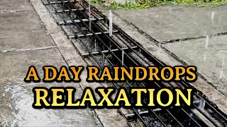 Sleep Solutions  A Day with Heavy Raindrops for Sleep Relaxation Stay Away from Stress Insomnia [upl. by Roy]