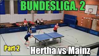 Part 2 Bundesliga  Hertha Berlin VS 1FSV Mainz Floritz P VS Putuntica A Lohse H VS Yigenler A [upl. by Ahsirahc]