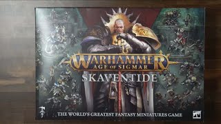 Warhammer Age of Sigmar Skaventide Box Opening [upl. by Scever143]