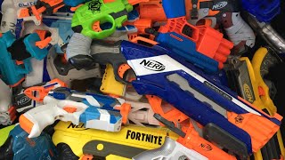 All my Nerf Gun Reloads April 2021 [upl. by Rebba]