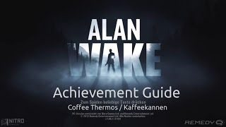 Achievement Guide Alan Wake Kaffeekannen Fundorte [upl. by Mllly]