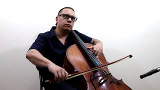 APiatti Caprice 7 Op25  Violoncelo Mauro Brucoli [upl. by Jordans]