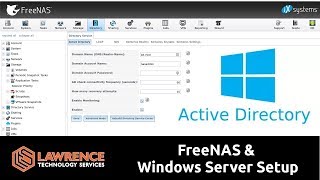 How To Setup FreeNAS 111 With Active Directory amp Windows Server 2016 [upl. by Liagaba]