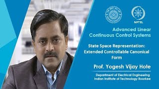 State Space Representation Extended Controllable Canonical Form [upl. by Aisital]