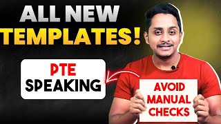 PTE Speaking All New Templates Avoid Manual Checks [upl. by Alaric]