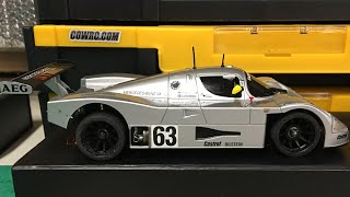 Kyosho Mini z Stock Class  Mercedes Sauber C9 Win [upl. by Clover369]