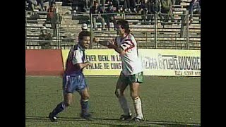 1990RomaniaBulgaria 03 Cu Hagi Gica Popescu Lacatus Raducioiu Stoicikov Balakov Sirakov [upl. by Westley]