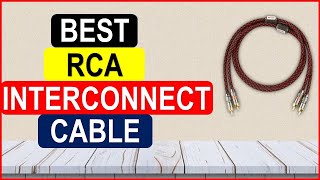 Top 5 Best RCA Interconnect Cable in 2024  Best RCA Interconnect Cable AliExpress [upl. by Ellered996]