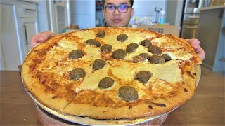 The Perfect MEATBALL PIZZA [upl. by Jany]