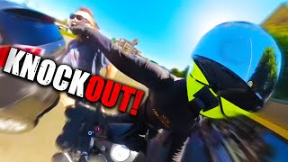 WHEN BIKERS FIGHT BACK  CRAZY BIKER MOMENTS  EP22 [upl. by Charita]