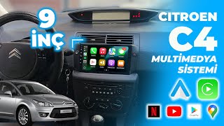 CITROEN C4 MULTİMEDYA SİSTEMİ ➡ KABLOSUZ CARPLAY amp ANDROİDAUTO DESTEKLİ [upl. by Pepin]