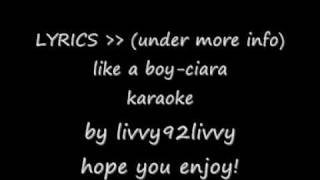 like a boy karaoke [upl. by Veron268]