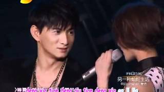 Nicky Wu and Liu Shi Shi  Season of Waiting Karaoke [upl. by Neelrihs]