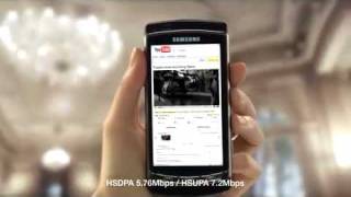 SAMSUNG OMNIA I8910 HD TOUCHSCREEN MOBILE PHONE COMMERCIAL ADVERTISEMENT DEMO [upl. by Introk534]