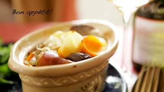 Recette du Baeckeoffe [upl. by Ilahsiav850]