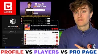 How Should You Sell Beats On Beatstars In 2023 Profile vs Pro Page x Players [upl. by Llenyaj]