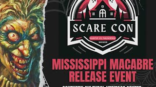 Scare Con Mississippi Macabre release event [upl. by Alrak]